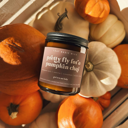 pretty fly for a pumpkin chai